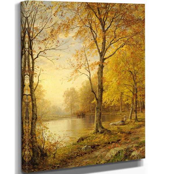 William Trost Richards Indian Summer By William Trost Richards