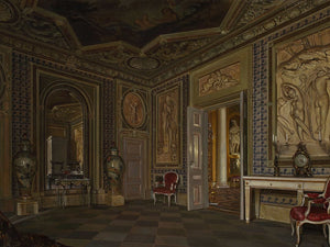 Aleksander Gryglewski Interior Of The Łazienki Palace (1875) By Aleksander Gryglewski 1