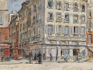 Frederic Houbron Intersection De Deux Rues A Paris En 1899 By Frederic Houbron