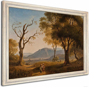 Italian Landscape By Abraham Teerlink