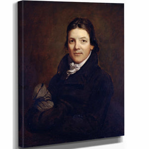 John Wesley Jarvis 11" x 14" / Stretched Canvas Wrap John Randolph By John Wesley Jarvis