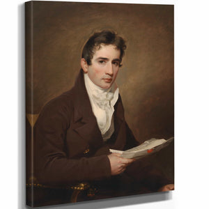 Thomas Sully 11" x 14" / Stretched Canvas Wrap John Sergeant By Thomas Sully