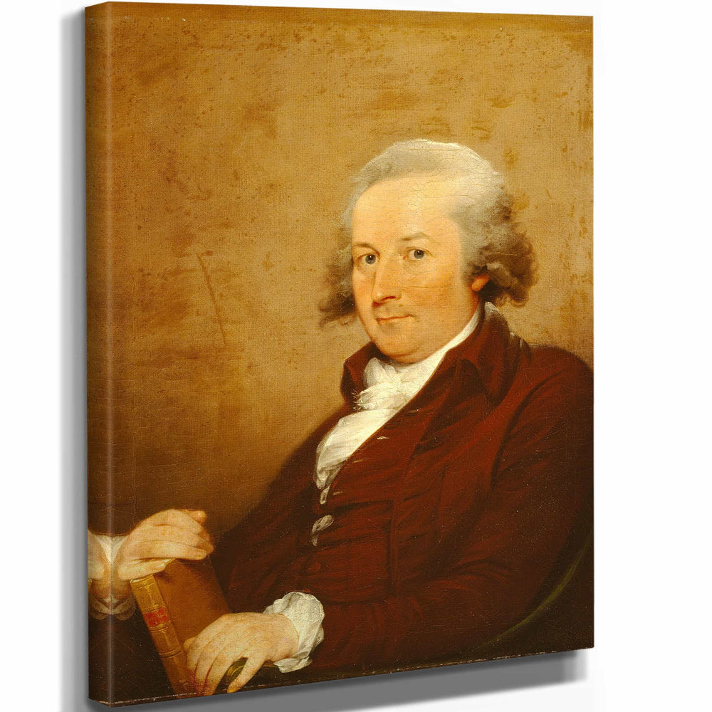 John Trumbull 11" x 14" / Stretched Canvas Wrap John Trumbull By John Trumbull