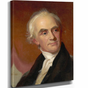 Thomas Sully 11" x 14" / Stretched Canvas Wrap John Vaughan By Thomas Sully