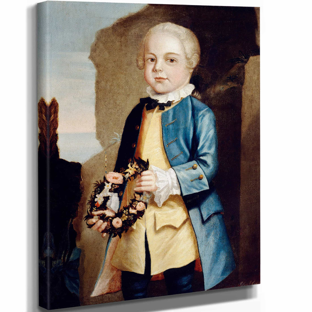 John Singleton Copley 11" x 14" / Stretched Canvas Wrap Jonathan Mountfort By John Singleton Copley