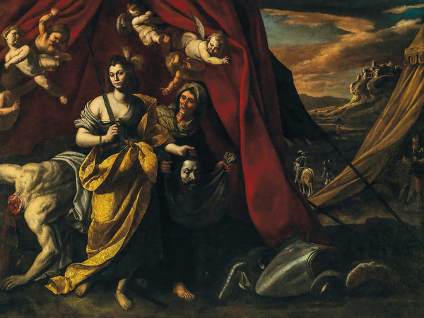 Agostino Beltrano Judith And Holofernes By Agostino Beltrano