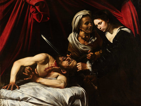 Caravaggio Judith Beheading Holofernes By Caravaggio 1