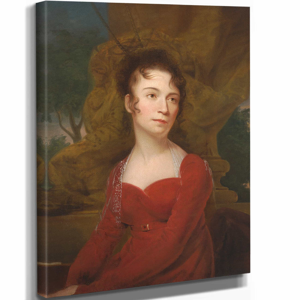 Rembrandt Peale 11" x 14" / Stretched Canvas Wrap Juliana Westray Wood By Rembrandt Peale