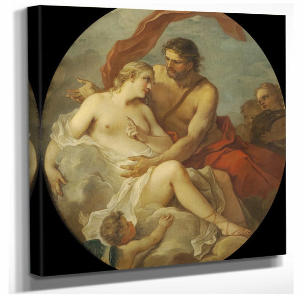 Charles Joseph Natoire Jupiter And Callisto By Charles Joseph Natoire