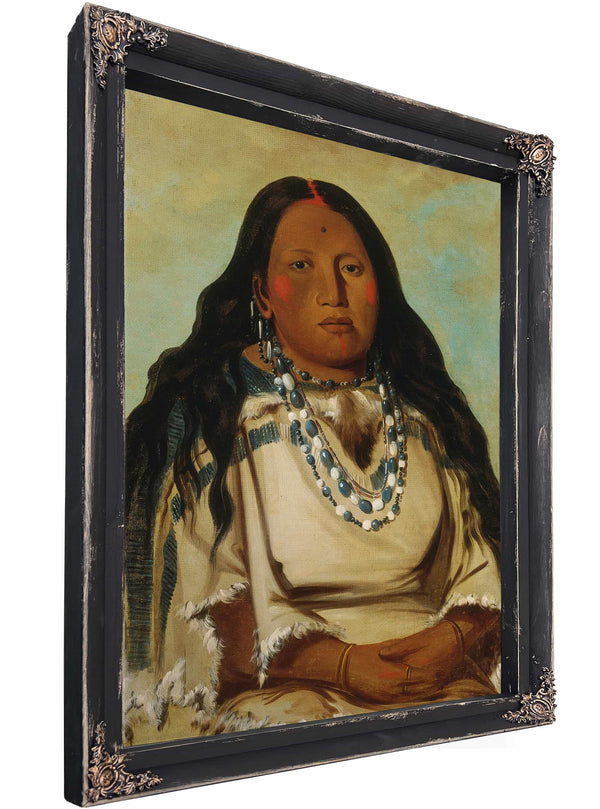 Kah Beck A The Twin Wife Of Bloody Hand By George Catlin