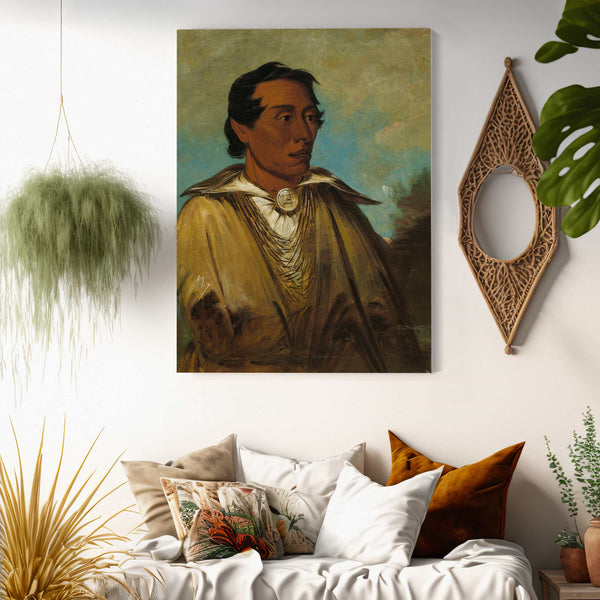 George Catlin Kee An Ne Kuk Foremost Man Chief Of The Tribe By George Catlin