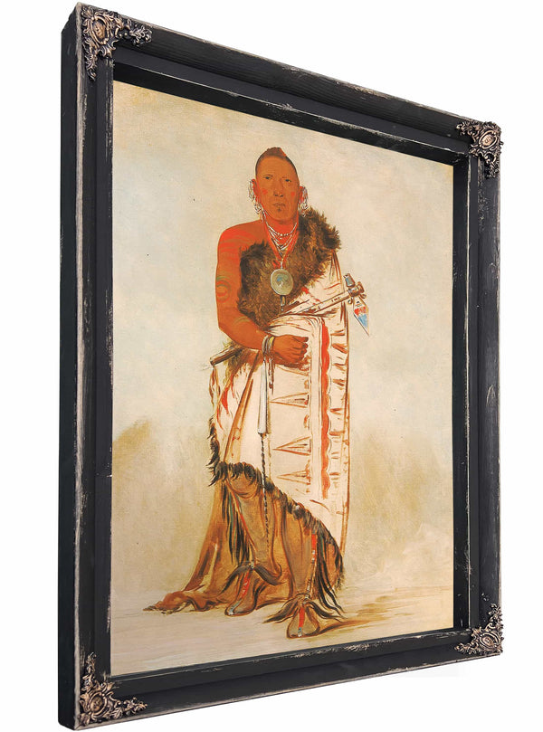 Ki Ho Go Waw Shu Shee Brave Chief Chief Of The Tribe By George Catlin