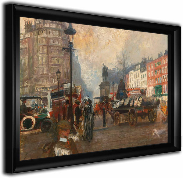 Knightsbridge Seen From Sloane Street December 1913 By Jacques Emile Blanche 1