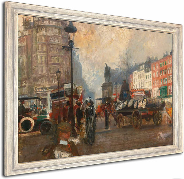 Knightsbridge Seen From Sloane Street December 1913 By Jacques Emile Blanche 1