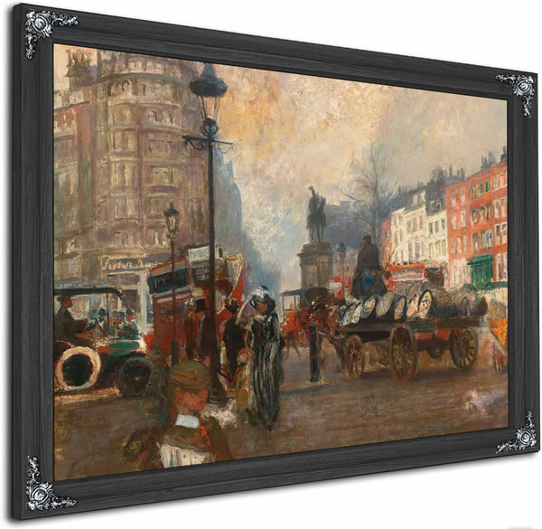 Knightsbridge Seen From Sloane Street December 1913 By Jacques Emile Blanche 1