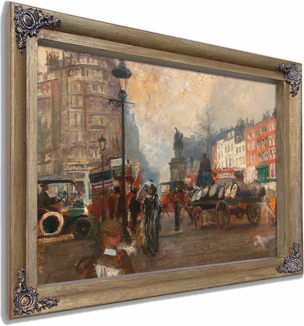 Knightsbridge Seen From Sloane Street December 1913 By Jacques Emile Blanche 1