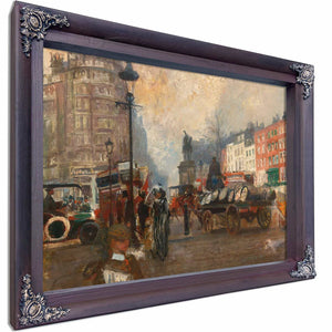 Knightsbridge Seen From Sloane Street December 1913 By Jacques Emile Blanche 1