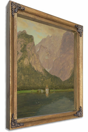 Koenigsee Near Berchtesgaden Bavaria By Frederic Edwin Church