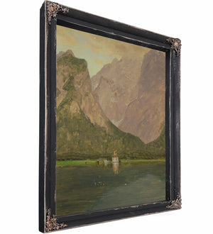 Koenigsee Near Berchtesgaden Bavaria By Frederic Edwin Church