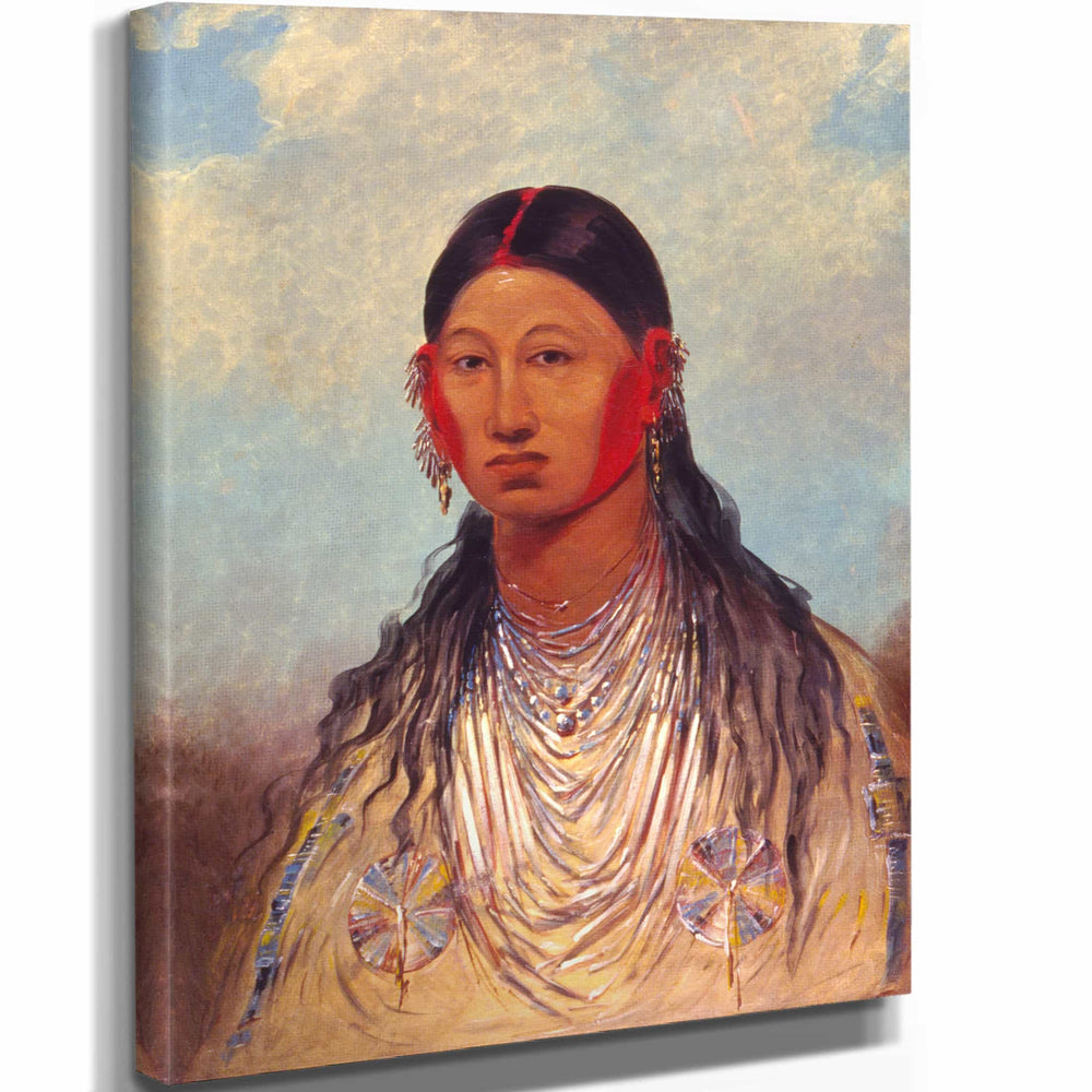 George Catlin Koon Za Ya Me Female War Eagle By George Catlin