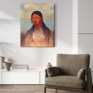 George Catlin Koon Za Ya Me Female War Eagle By George Catlin