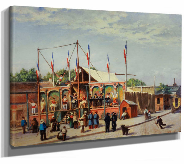 La Baraque Du Lutteur Dubois Boulevard De La Villette By C Bussilliet