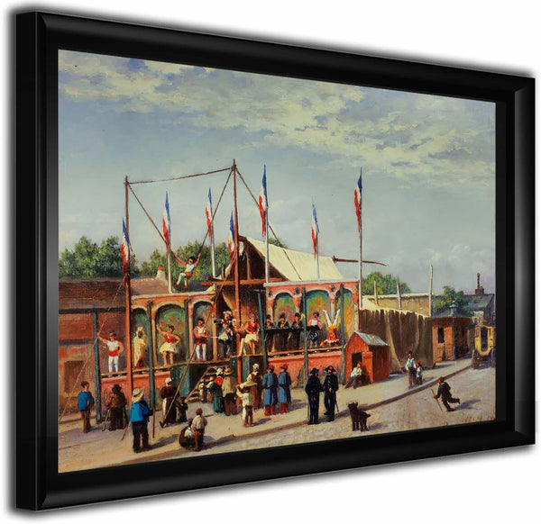 La Baraque Du Lutteur Dubois Boulevard De La Villette By C Bussilliet