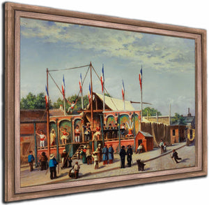 La Baraque Du Lutteur Dubois Boulevard De La Villette By C Bussilliet