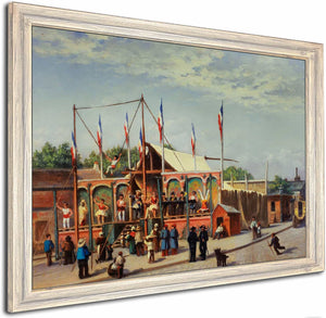 La Baraque Du Lutteur Dubois Boulevard De La Villette By C Bussilliet