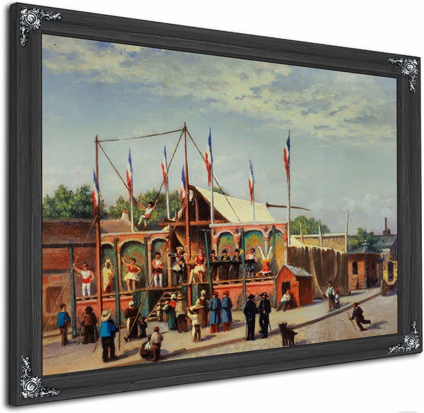 La Baraque Du Lutteur Dubois Boulevard De La Villette By C Bussilliet