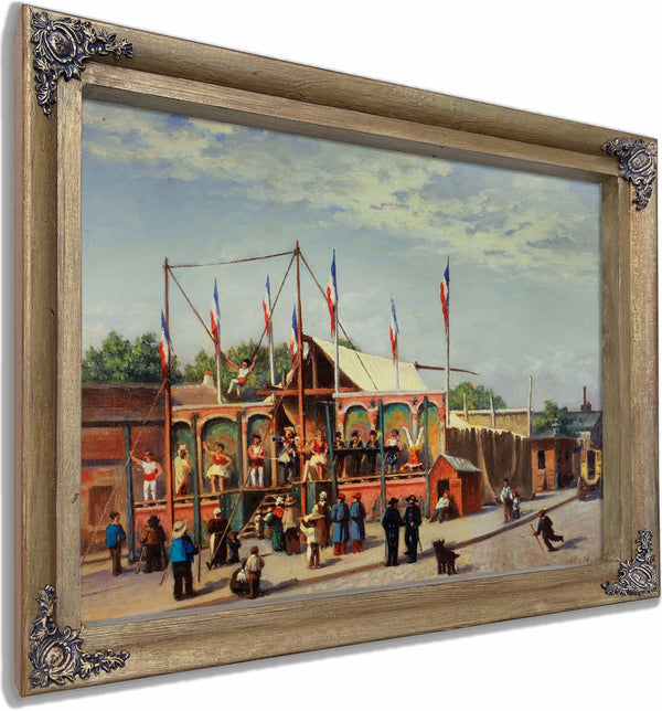 La Baraque Du Lutteur Dubois Boulevard De La Villette By C Bussilliet