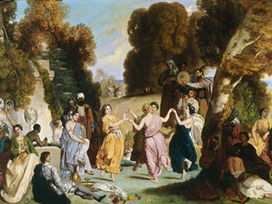 Louis Candide Boulanger La Danse Des Muses By Louis Candide Boulanger