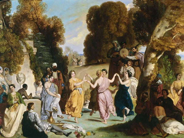 Louis Candide Boulanger La Danse Des Muses By Louis Candide Boulanger