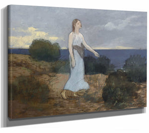 La Fee Aux Greves By Pierre Puvis De Chavannes