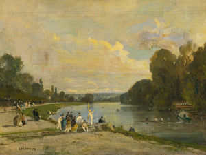 Luigi Loir La Fete Nautique By Luigi Loir