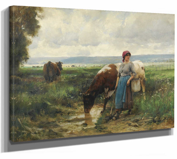 La Gardeuse De Vaches By Julien Dupre