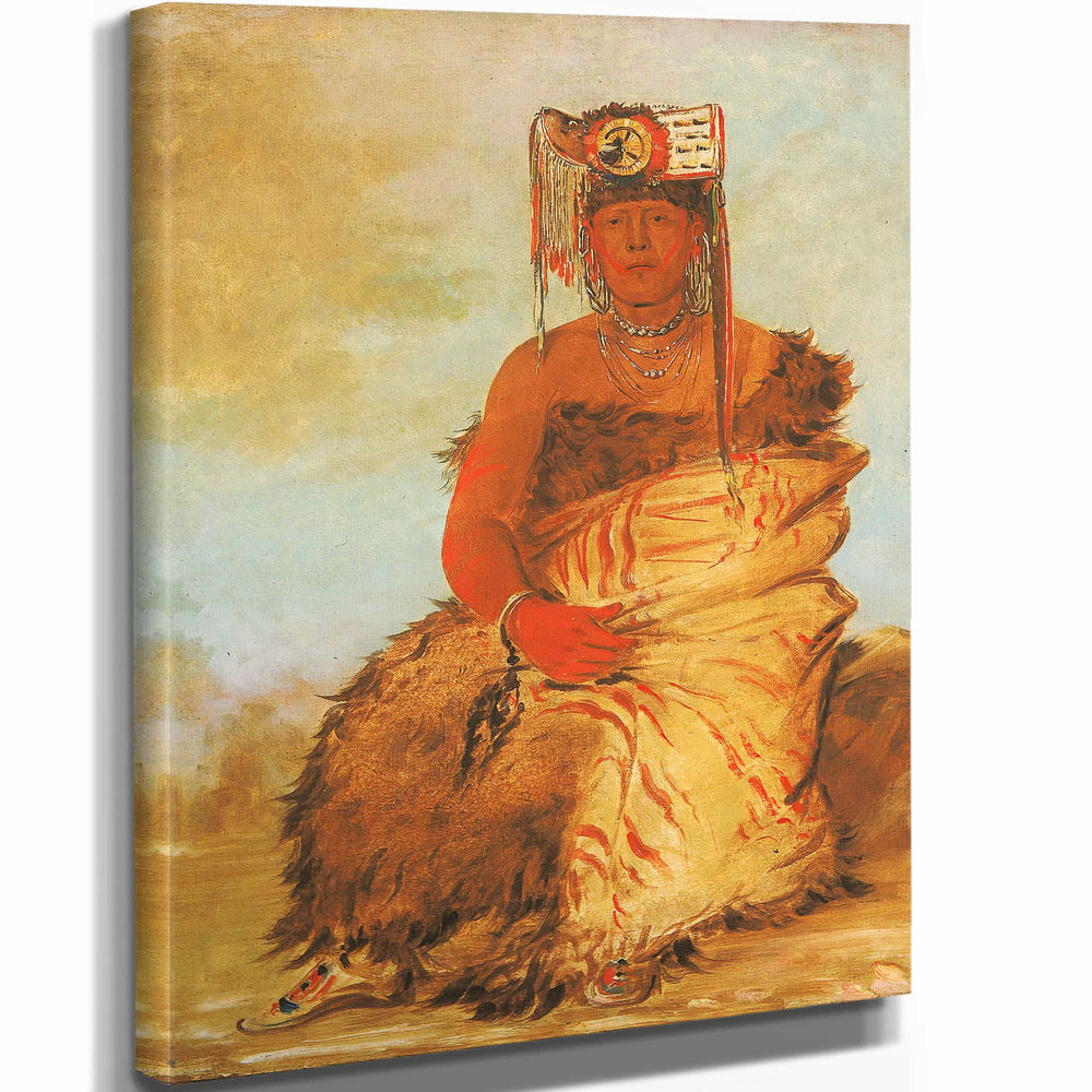 George Catlin La Kee Too Wi Ra Sha Little Chief A Tapage Pawnee Warrior By George Catlin