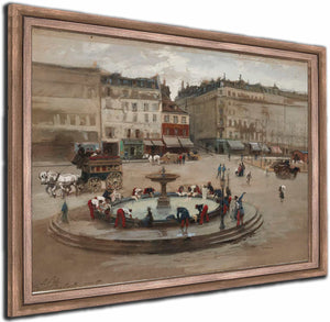 La Lessive Place Pigalle Mars 1871 By Isidore Pils