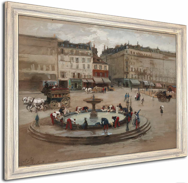 La Lessive Place Pigalle Mars 1871 By Isidore Pils