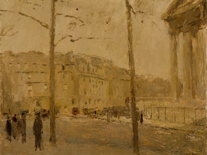 Frank Edwin Scott La Madeleine At Dawn By Frank Edwin Scott