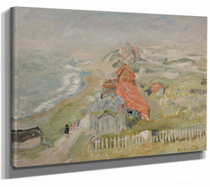 La Maison Au Bord Du Chemin Ou Maisons Sur La Falaise By Pierre Bonnard