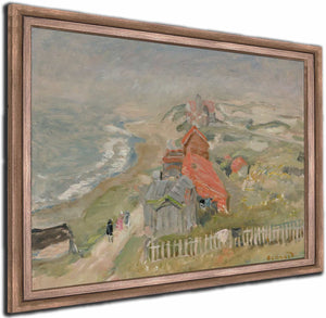 La Maison Au Bord Du Chemin Ou Maisons Sur La Falaise By Pierre Bonnard