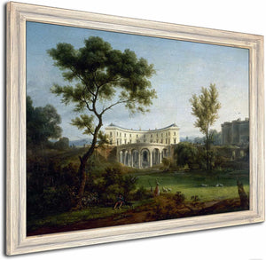 La Maison De Beaumarchais Et La Bastille By Jean Baptiste Francois Genillion