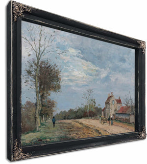 La Maison De Monsieur Musy Route De Marly Louveciennes By Camille Pissarro