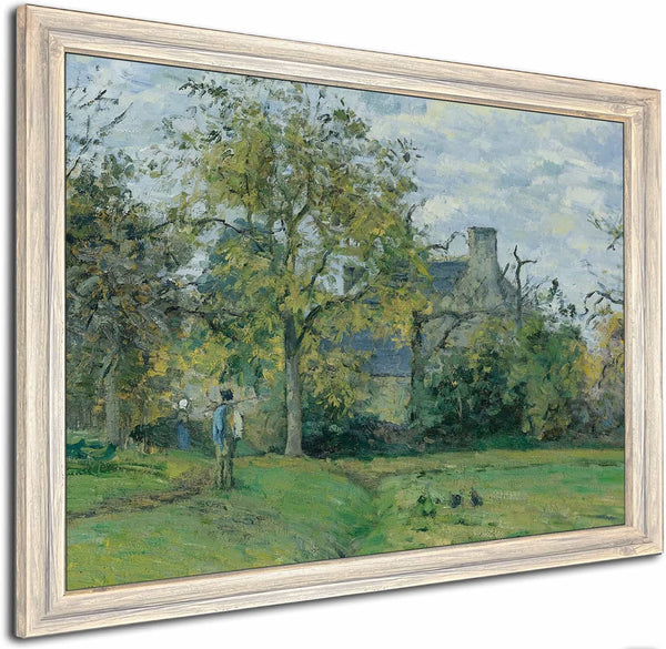 La Maison De Piette A Montfoucault By Camille Pissarro 1