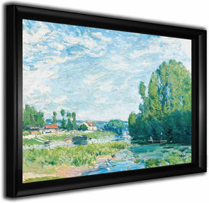 La Mare Aux Canards By Alfred Sisley