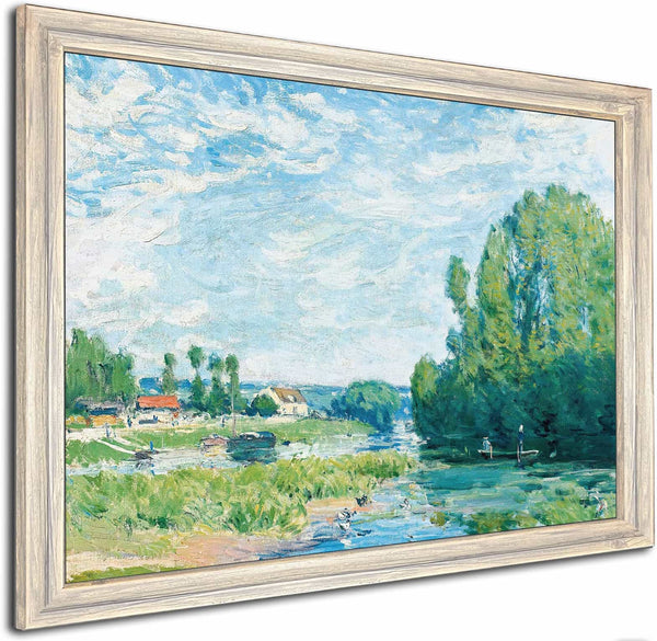 La Mare Aux Canards By Alfred Sisley