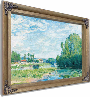 La Mare Aux Canards By Alfred Sisley