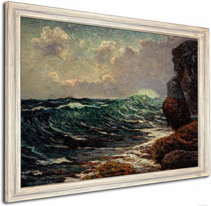 La Maree Montante A Port Blanc By Maxime Maufra