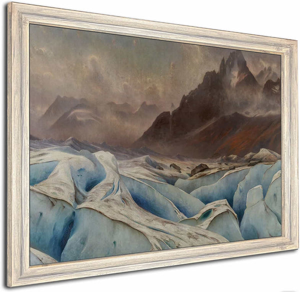 La Mer De Glace Et Les Grands Charmoz Chamonix By Gabriel Loppe